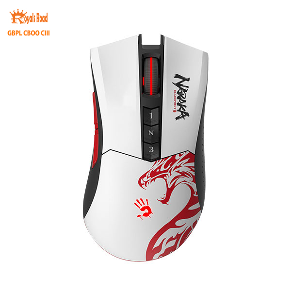 A4TECH Bloody R90 Plus Naraka 2.4GHz Wireless USB Gaming Mouse