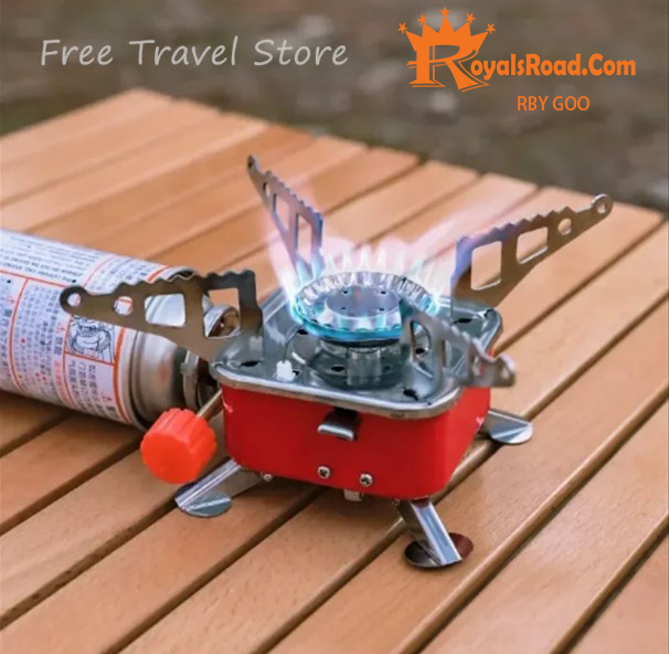 Portable Mini Gas Stove K202 with Gas Cylinder